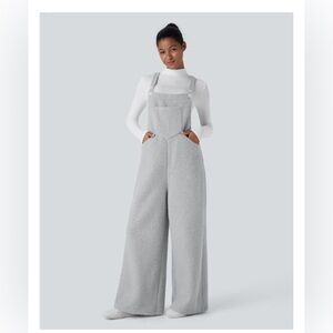 Pockets Casual Teddy Overalls